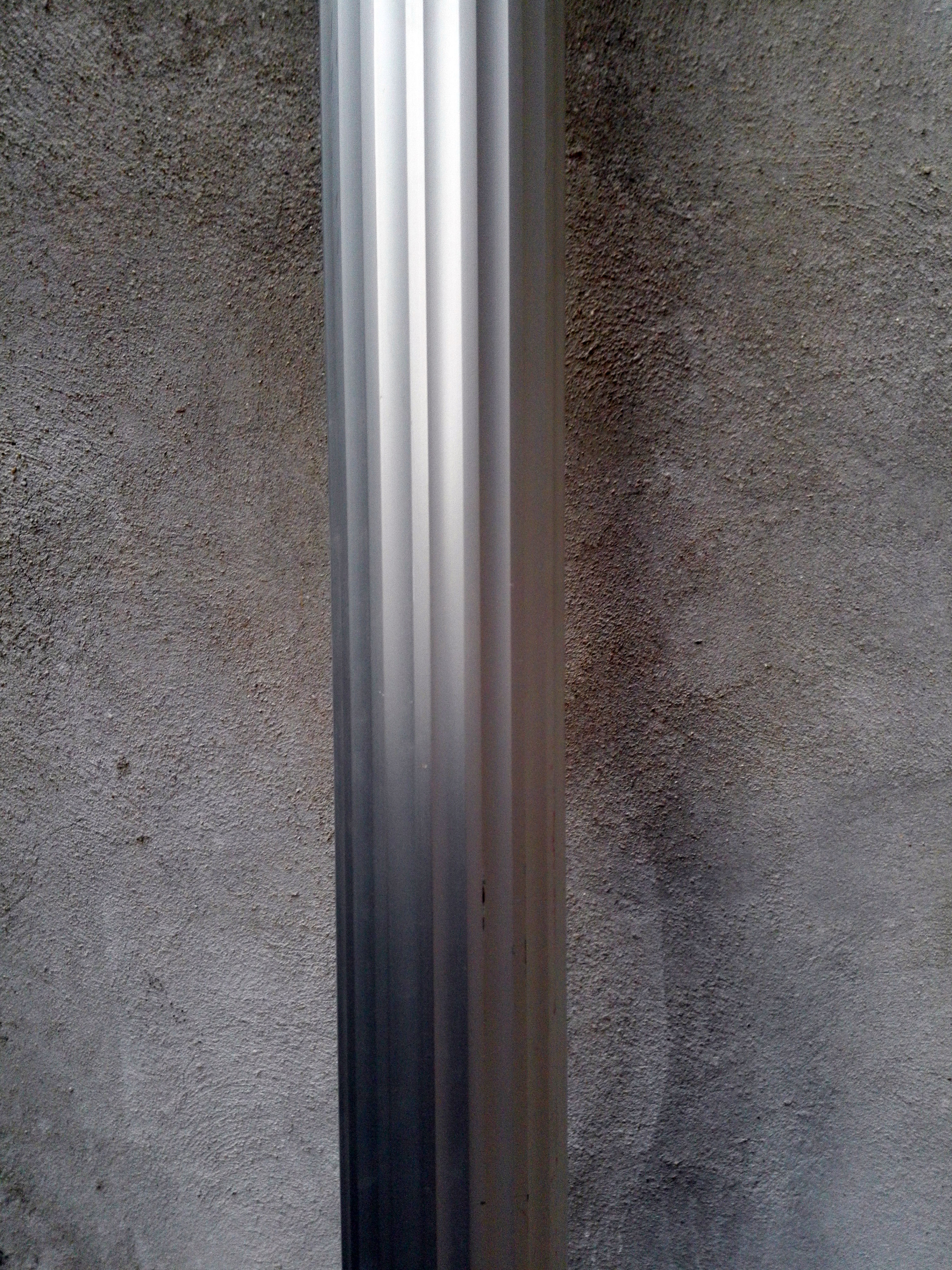 poste señalitica urbano aluminio alt.380 Ø int 7 (18eu.) 1u